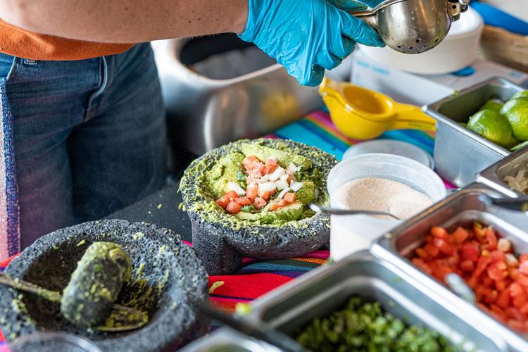 Guacamole Recipe - Made from Scratch Mexican Guacamole with Tomatoes, Onions, Avocados and Cilantro